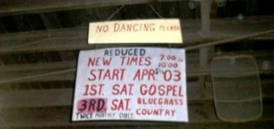 sign at wayne's